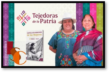 Llega a Calakmul “Tejedoras de la Patria”, el programa para fortalecer a las mujeres: IMEC.